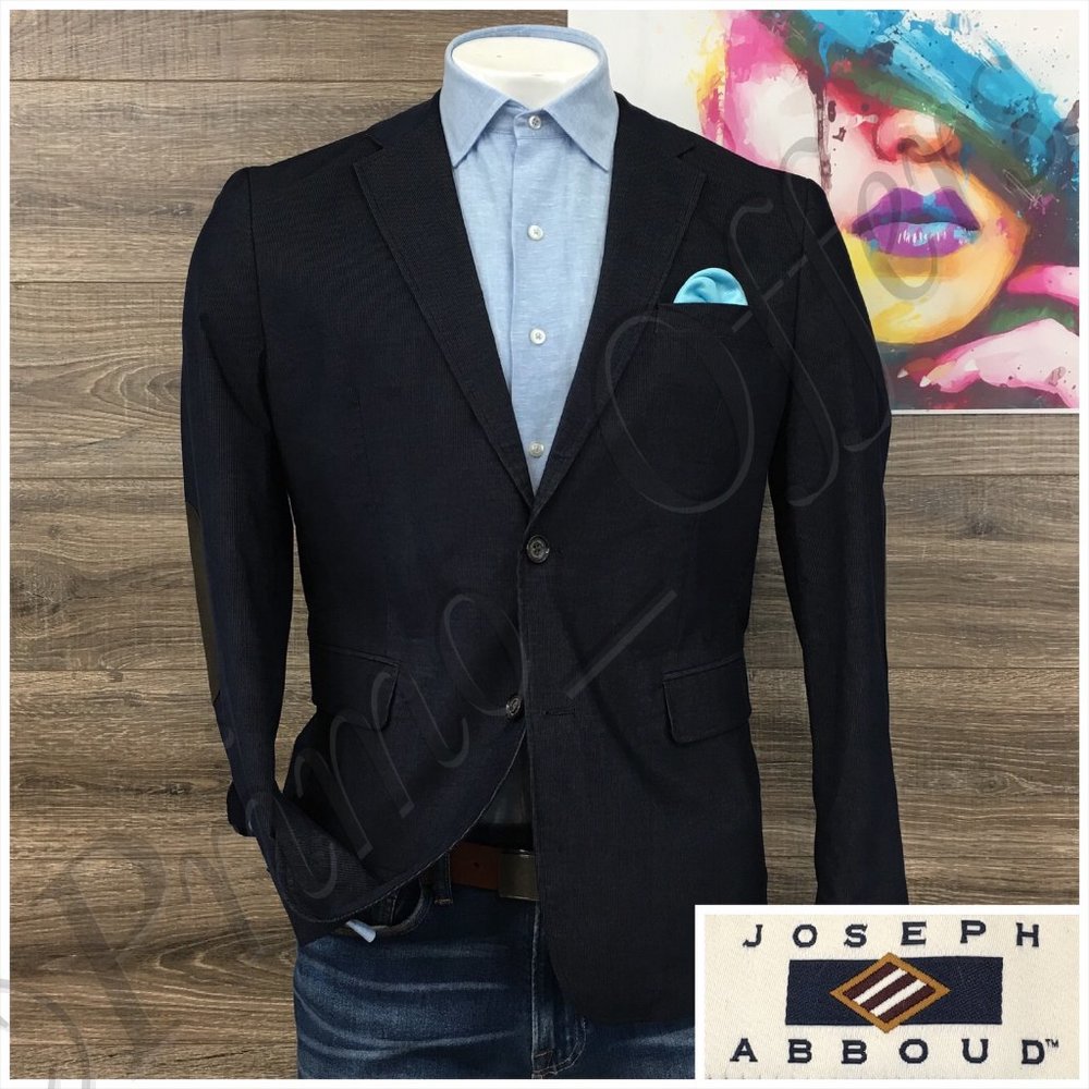Joseph Abboud Mens Blazer Sport Coat Two Button Casual Jacket 42R Corduroy Suits